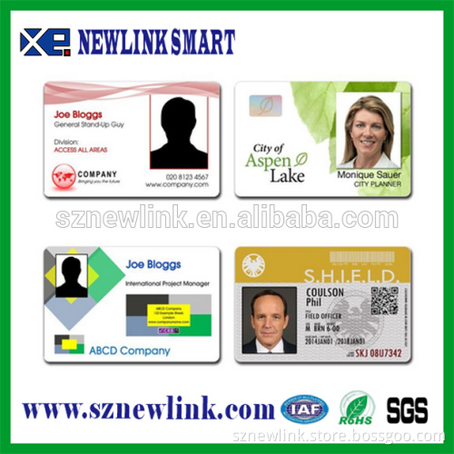 Printable 125KHZ EM4100 Employee Photo ID Card/Access Control Smart Card